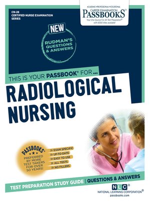 cover image of RADIOLOGIC NURSING